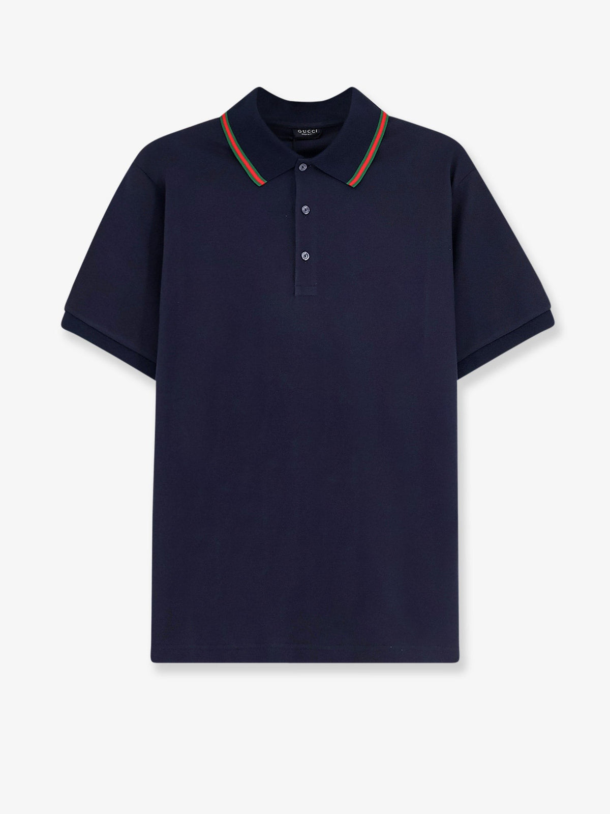 Gucci Men's Cotton Polo Blue