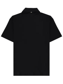 Herno Men's Cotton Polo Black