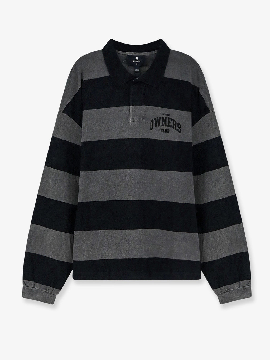 Represent Men's Cotton Polo Black