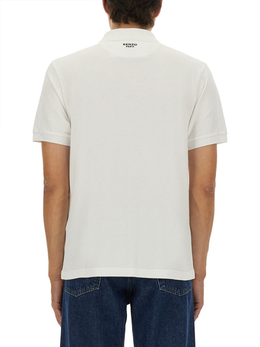 Kenzo Men's Cotton Polo White