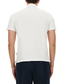 ASPESI Men's Cotton Polo White ASPESI
