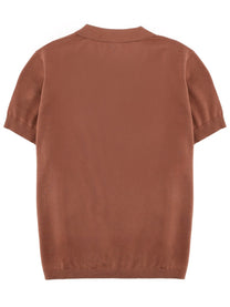 Aspesi Women's Cotton Polo Brown Aspesi