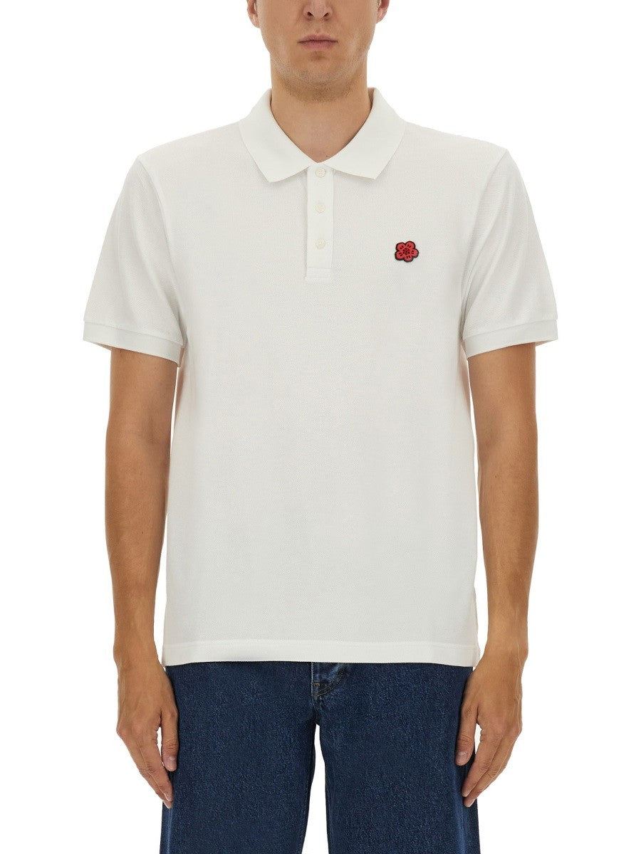 Kenzo Men's Cotton Polo White
