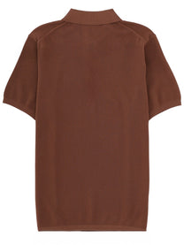 Aspesi Men's Cotton Polo Brown Aspesi