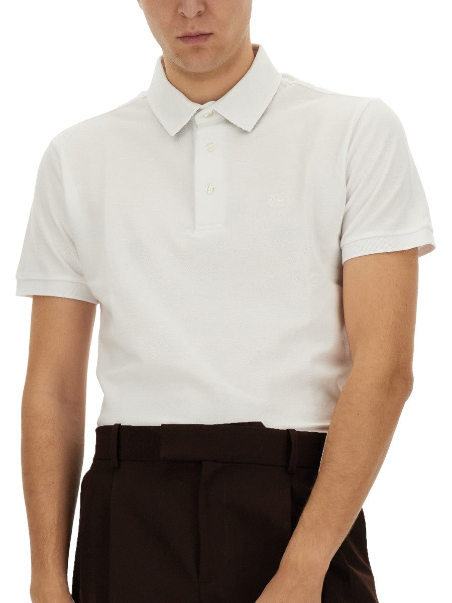 Etro Men's Cotton Polo White