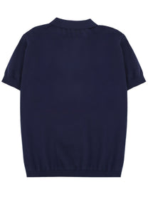 Aspesi Women's Cotton Polo Blue Aspesi