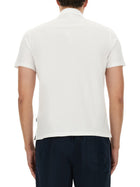 ASPESI Men's Cotton Polo White, view 4