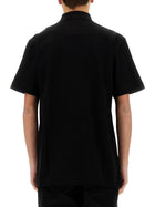 Givenchy Men's Cotton Polo Black, view 3