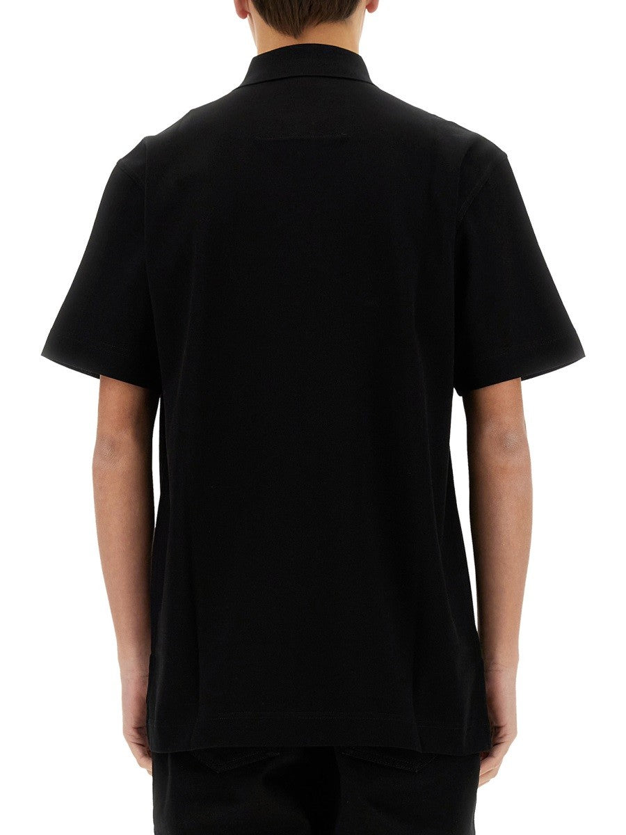 Givenchy Men's Cotton Polo Black, view 3