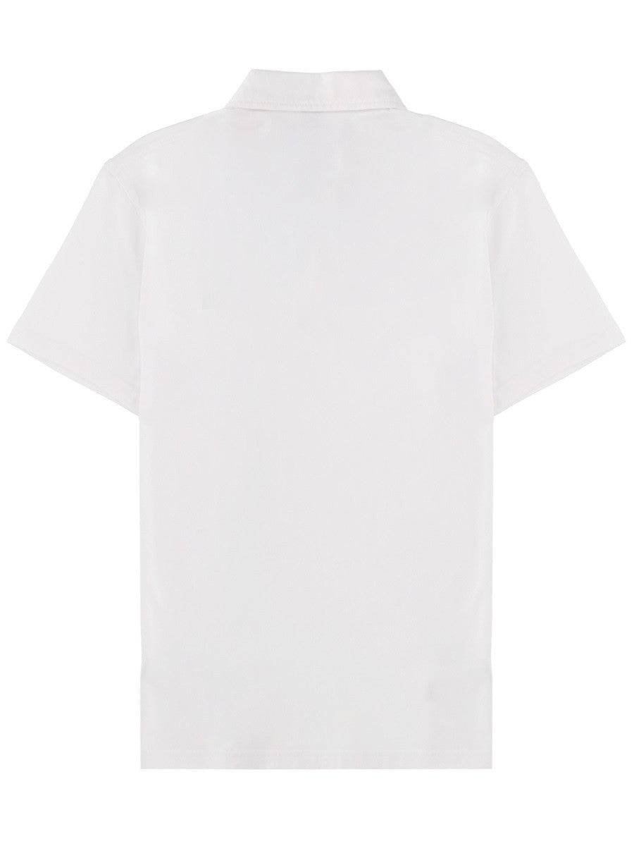 ASPESI Men's Cotton Polo White