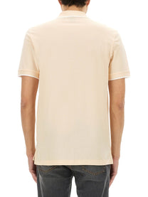 Boss Men's Cotton Polo Blue