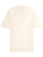 Lardini Men's Cotton Polo White, view 2