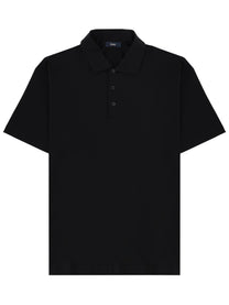 Herno Men's Cotton Polo Black