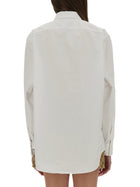 Gucci Women's Cotton Poplin Shirt White, view 3