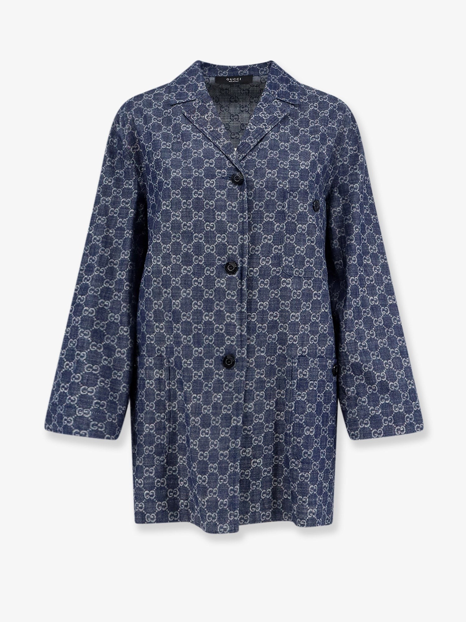 Gucci Women's Cotton Shirt Blue