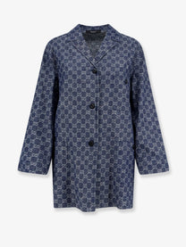 Gucci Women's Cotton Shirt Blue