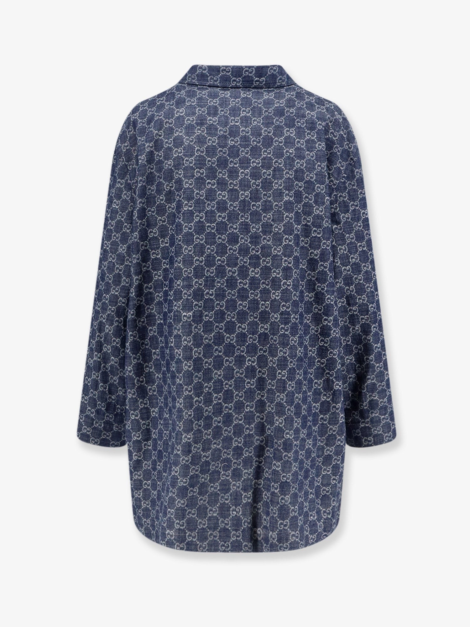 Gucci Women's Cotton Shirt Blue