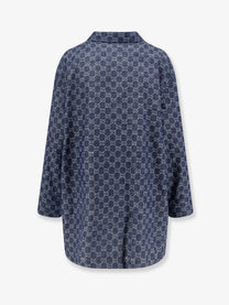 Gucci Women's Cotton Shirt Blue
