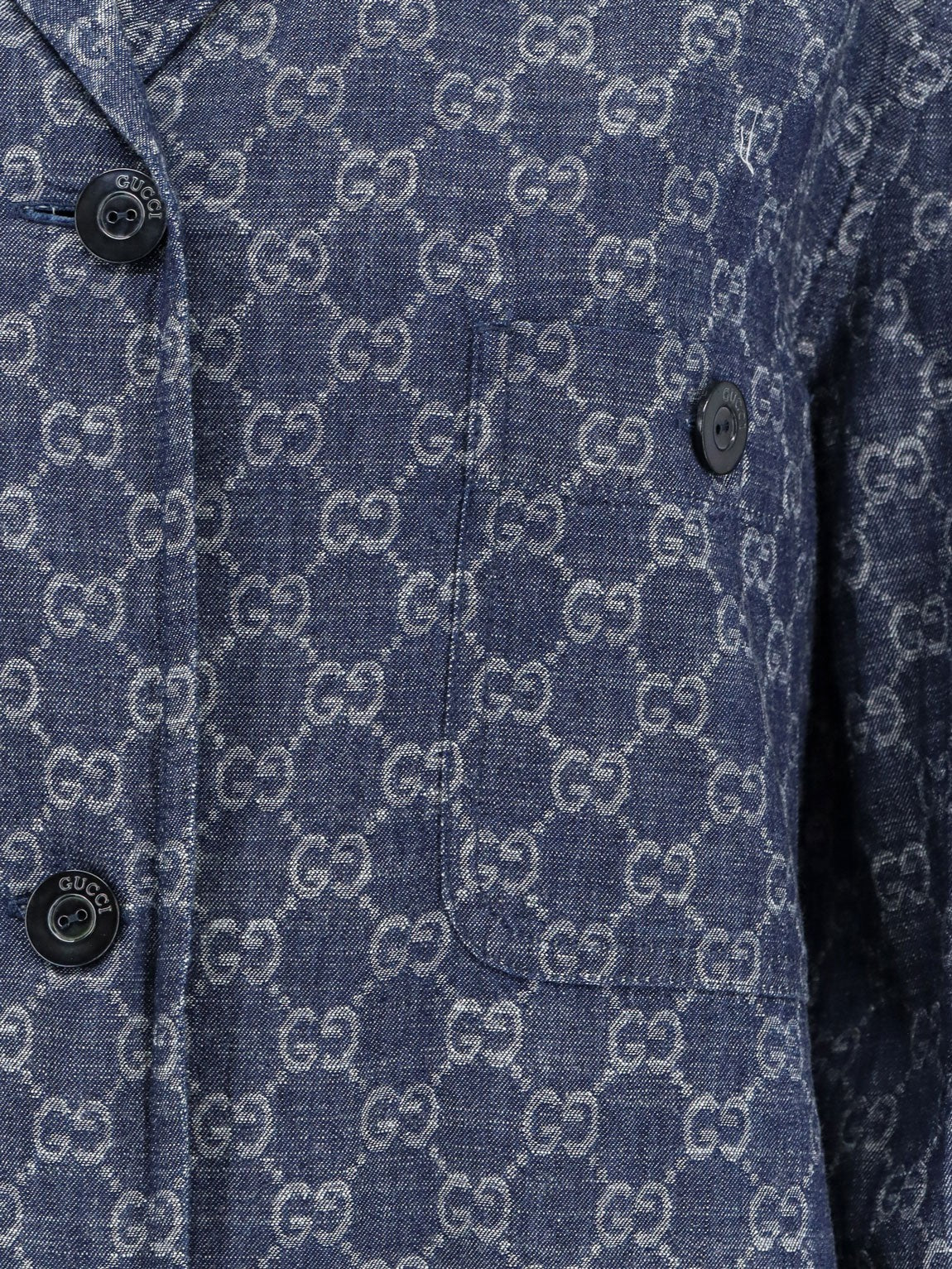 Gucci Women's Cotton Shirt Blue