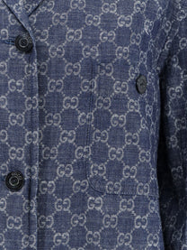 Gucci Women's Cotton Shirt Blue