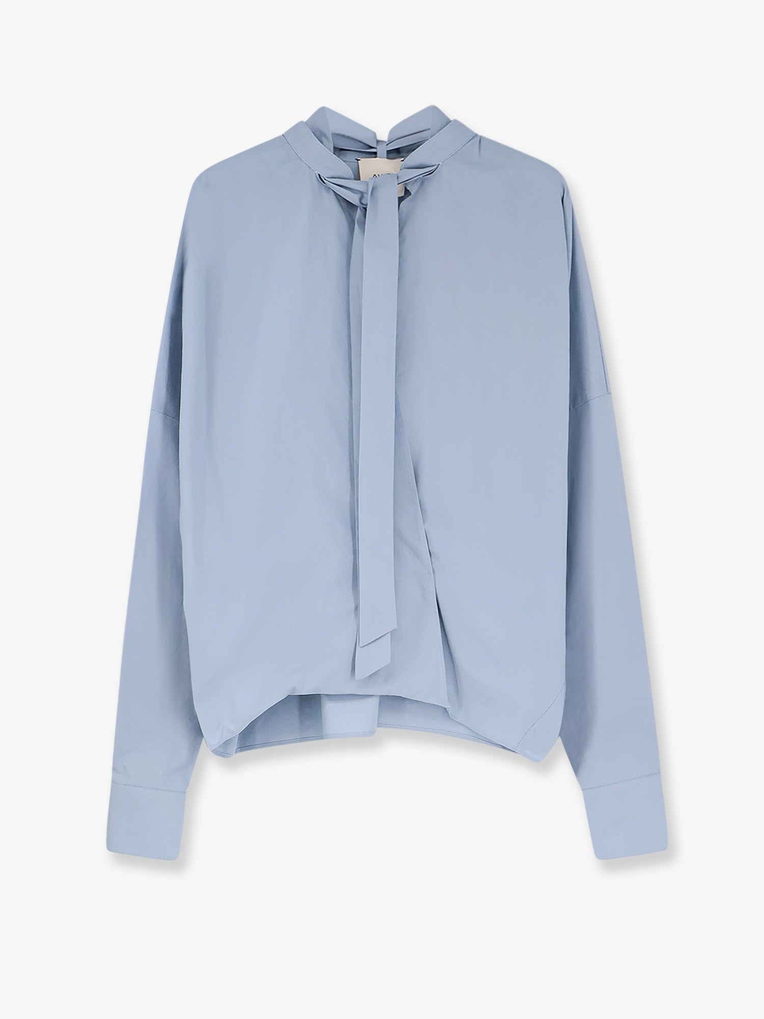 Alysi Women's Cotton Shirt Cielo