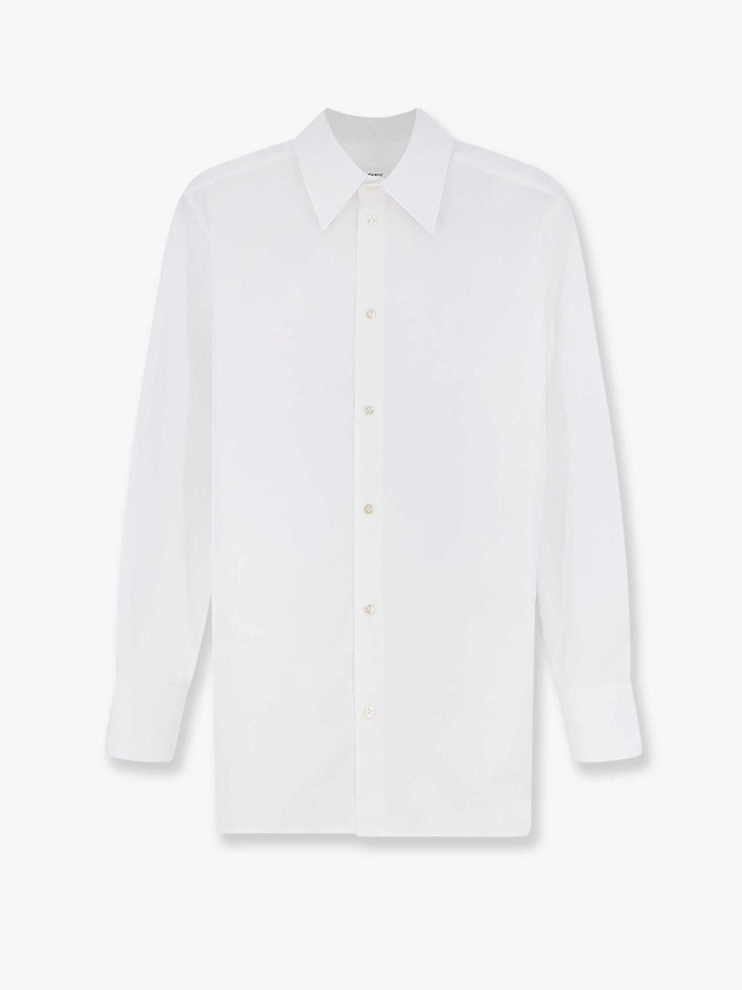 Saint Laurent Women's Cotton Shirt White
