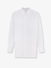Saint Laurent Women's Cotton Shirt White