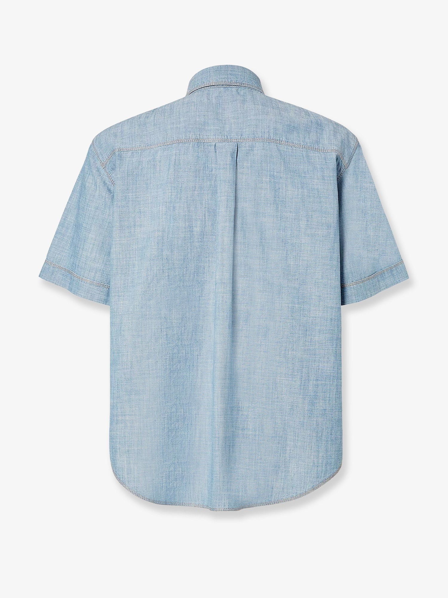 Fendi Men's Cotton Shirt Blue