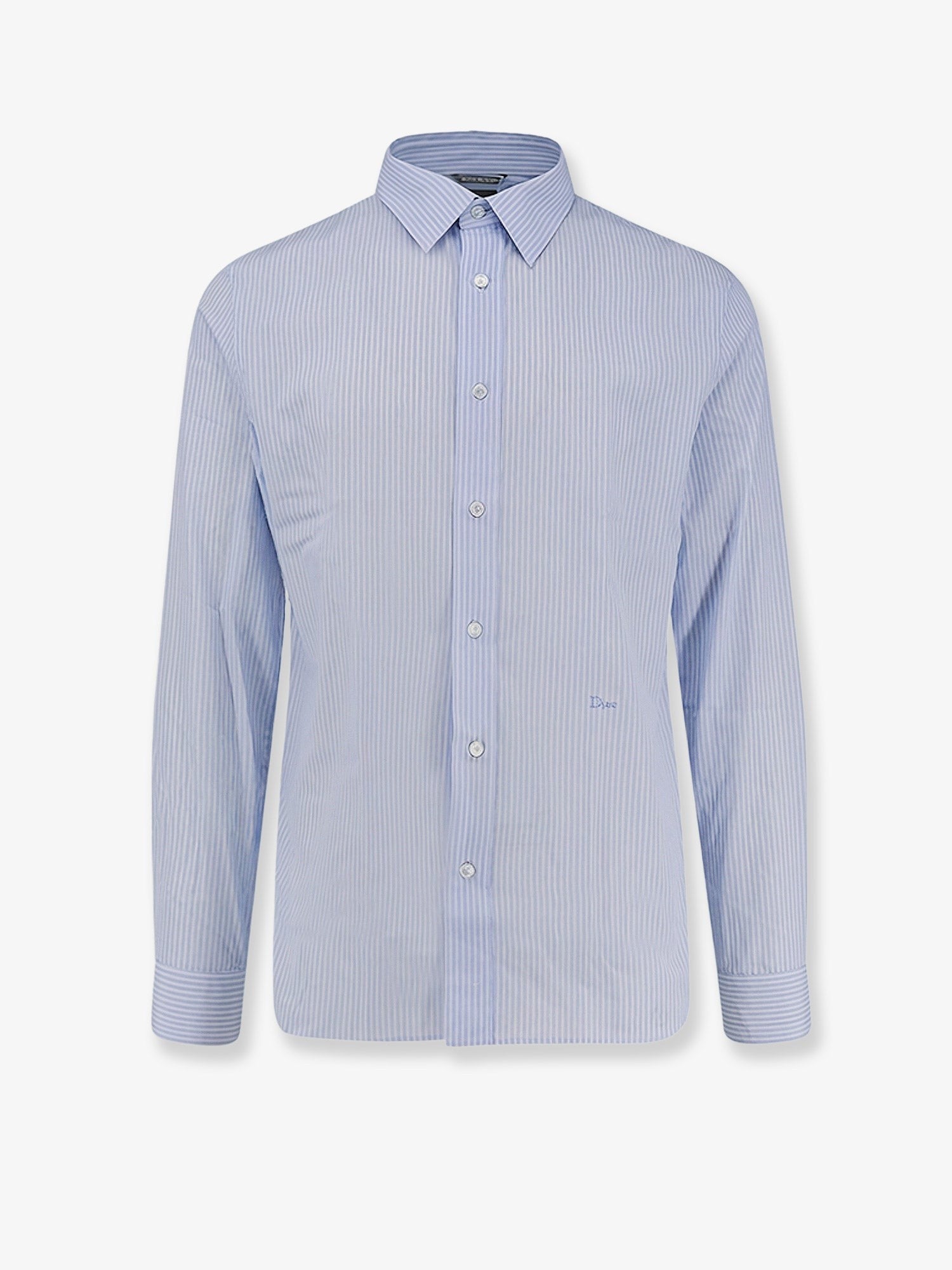 Dior Men's Cotton Shirt Blue