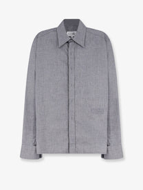 MM6 Maison Margiela Men's Cotton Shirt Black