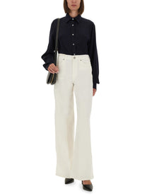 Moschino Women's Cotton Shirt Blue