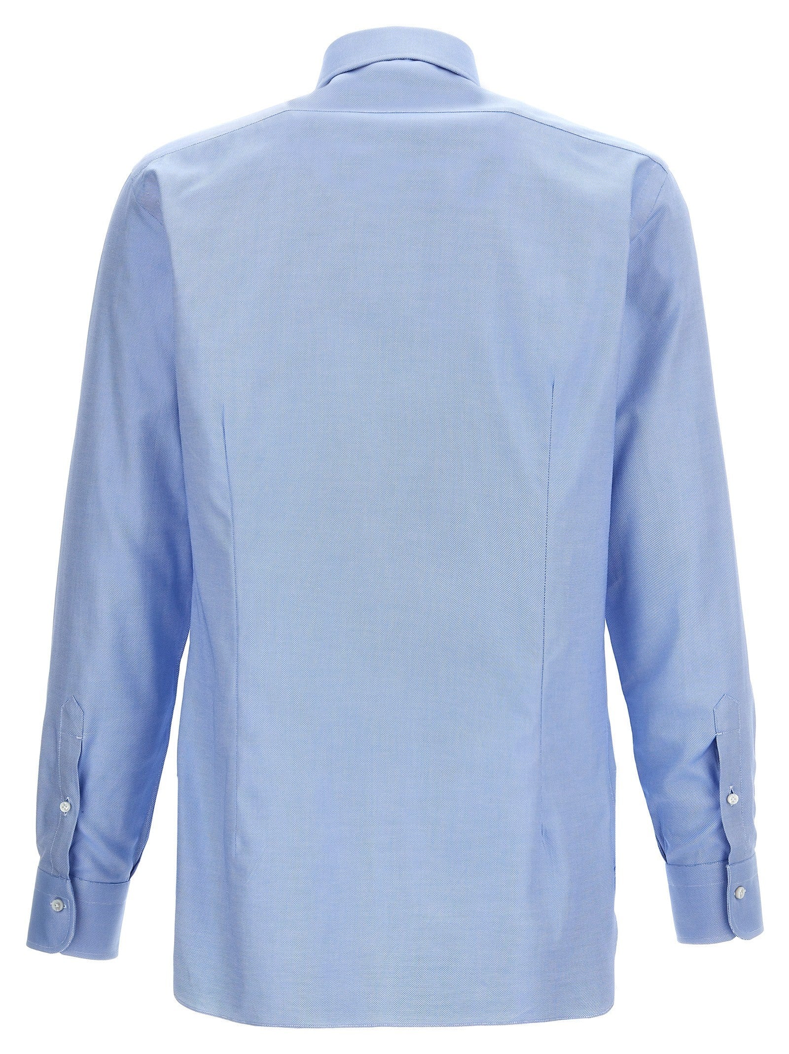Barba Cotton Shirt Blue