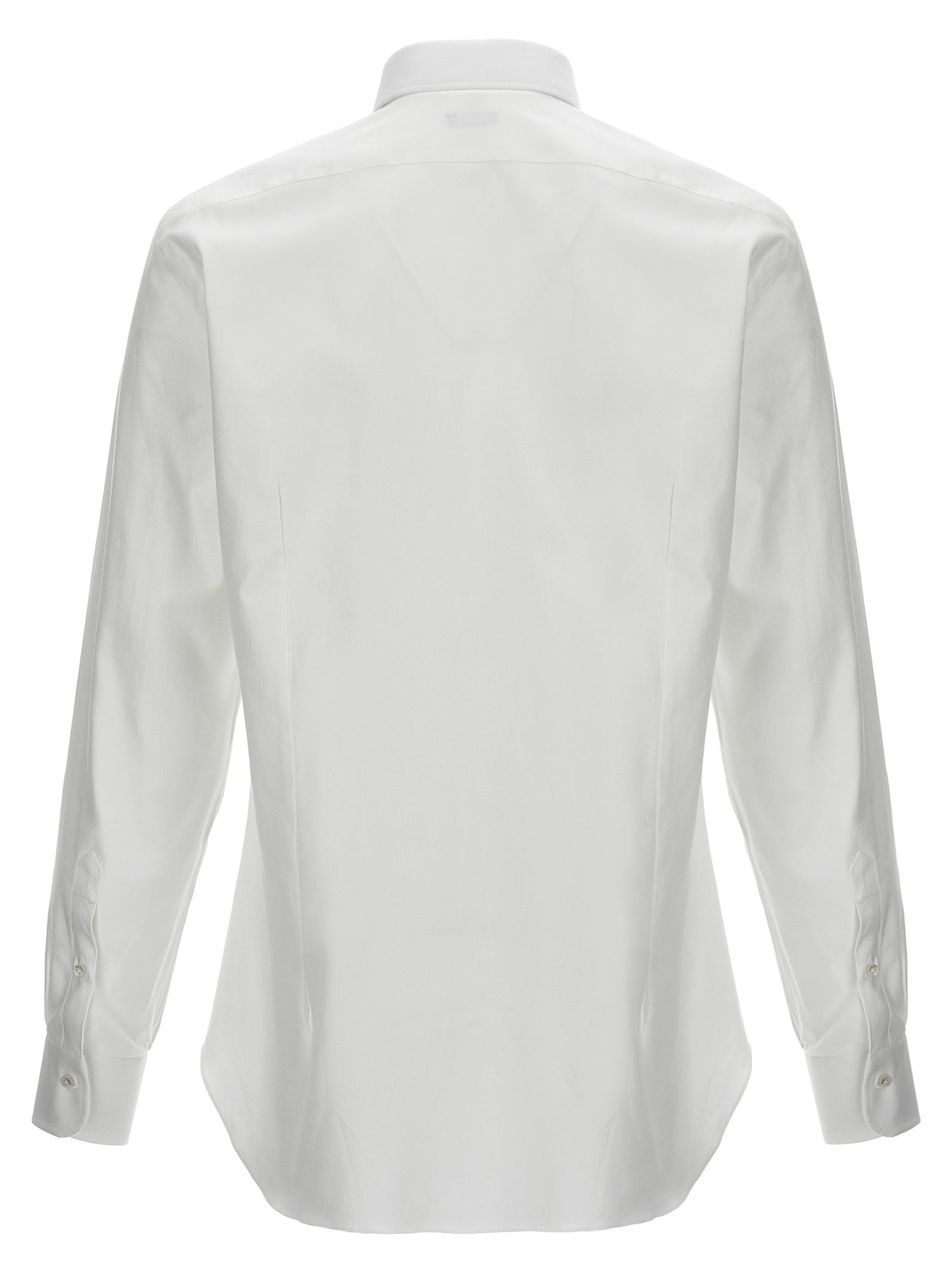Barba Cotton Shirt White, view 2
