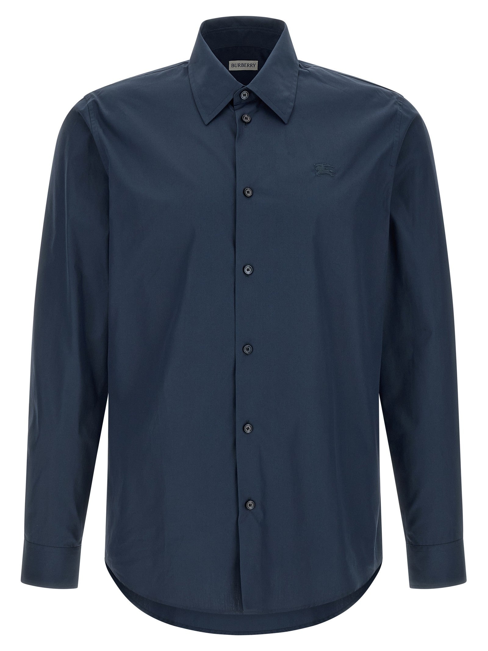 Burberry Cotton Shirt Blue