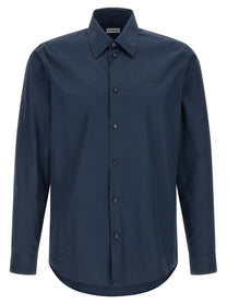 Burberry Cotton Shirt Blue