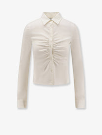 Balenciaga Women's Cotton Shirt White