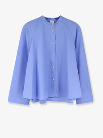 Aspesi Women's Cotton Shirt Blue Aspesi