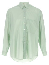Auralee Cotton Shirt Green
