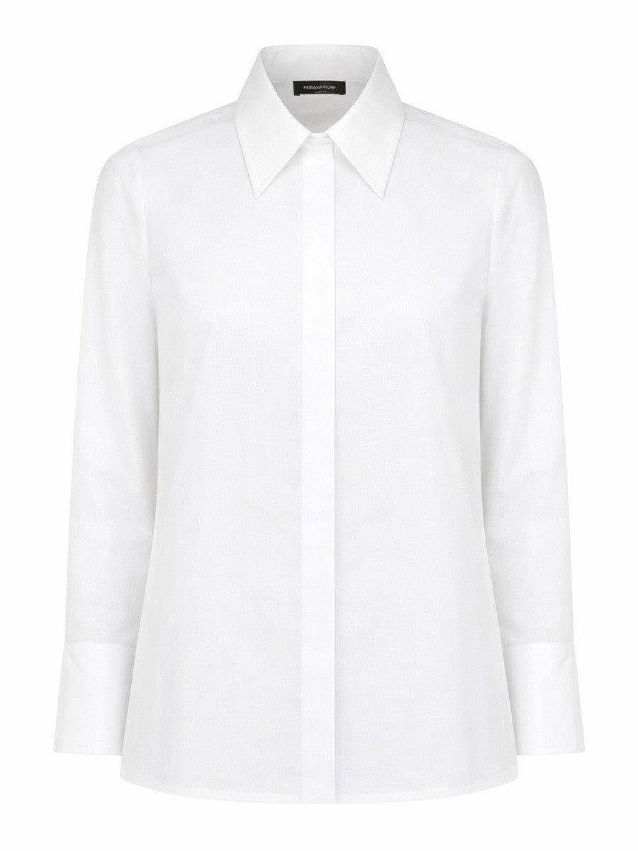 Fabiana Filippi Women's Cotton Shirt White