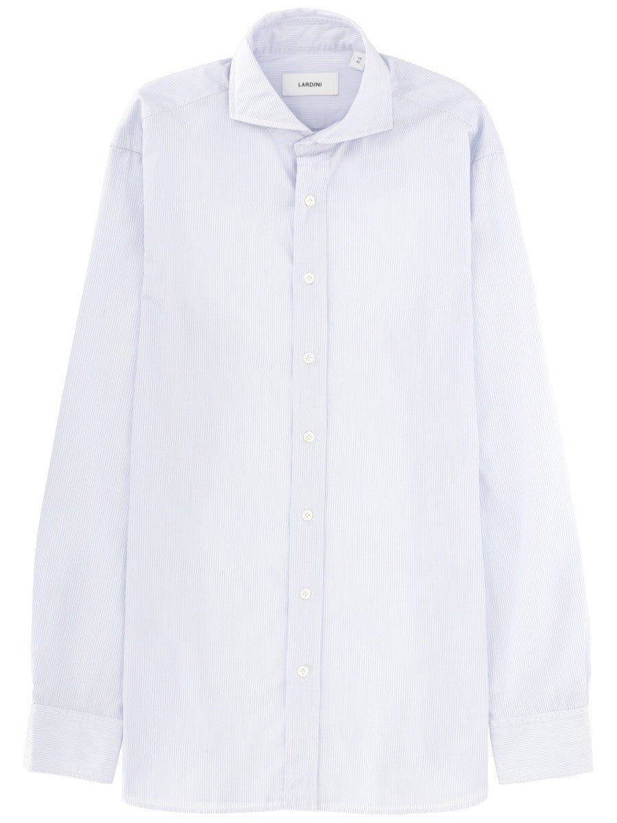 Lardini Men's Cotton Shirt Blue