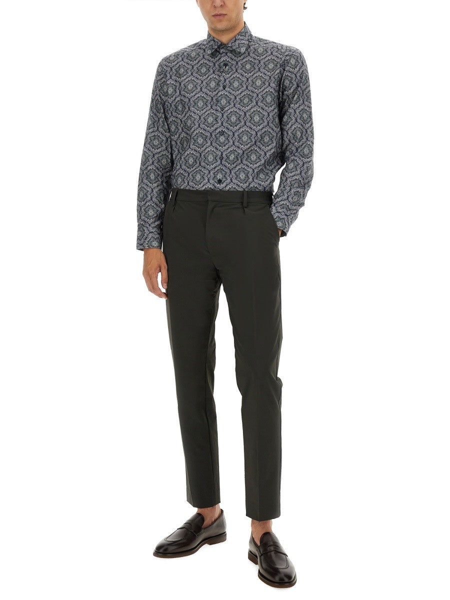 Etro Men's Cotton Shirt Multicolor