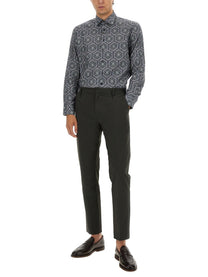 Etro Men's Cotton Shirt Multicolor