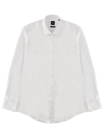 BOSS Men's Cotton Shirt White