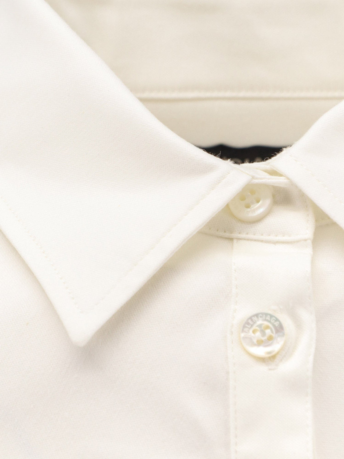 Balenciaga Women's Cotton Shirt White, view 5
