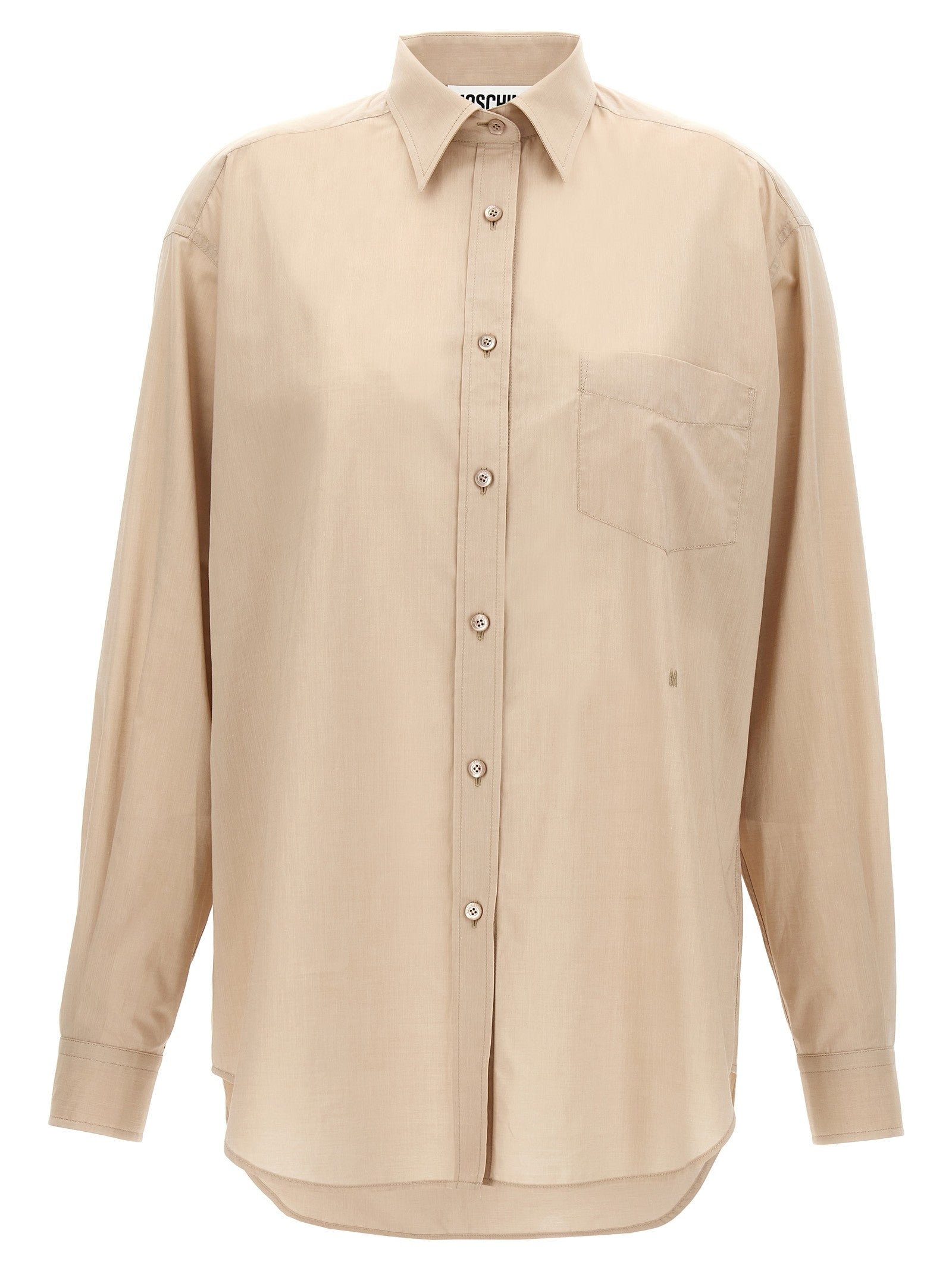 Moschino Cotton Shirt Beige