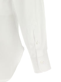 Barba Cotton Shirt White, view 4