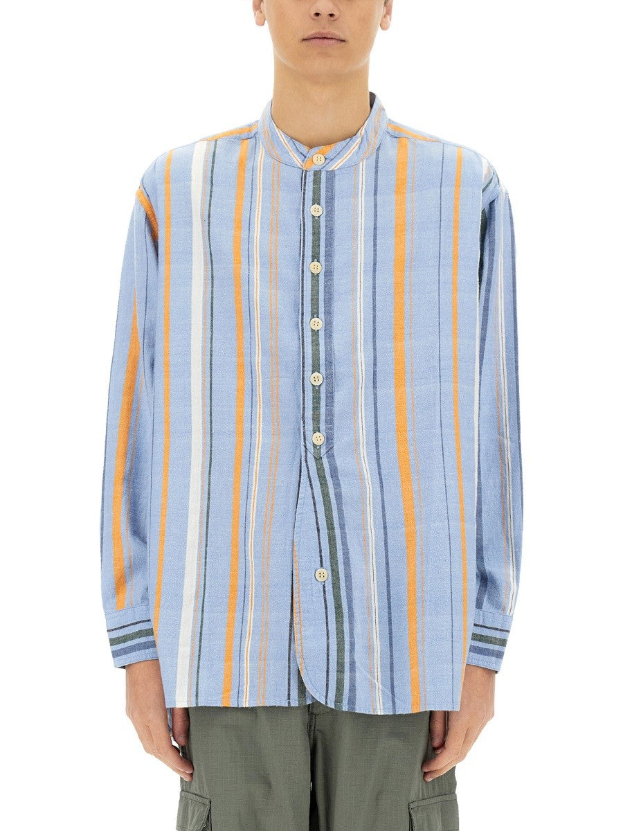 Madras X Nigel Cabourn Men's Cotton Shirt Multicolor Madras X Nigel Cabourn