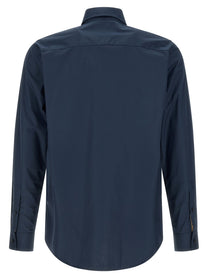 Burberry Cotton Shirt Blue