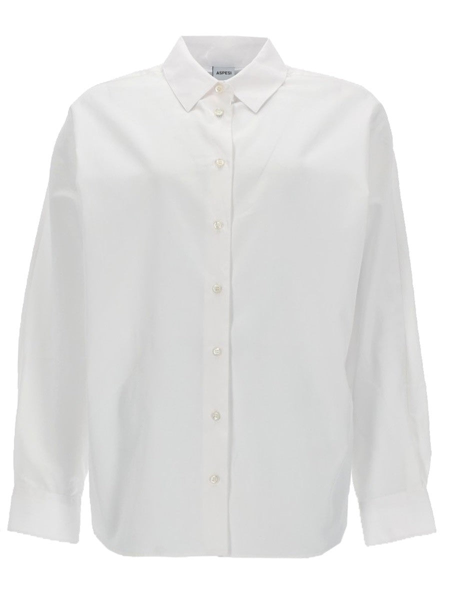 ASPESI Women's Cotton Shirt White