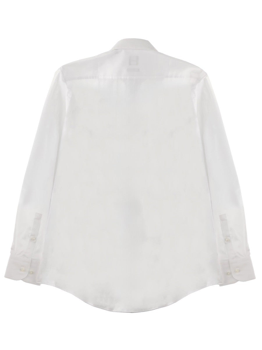 BOSS Men's Cotton Shirt White